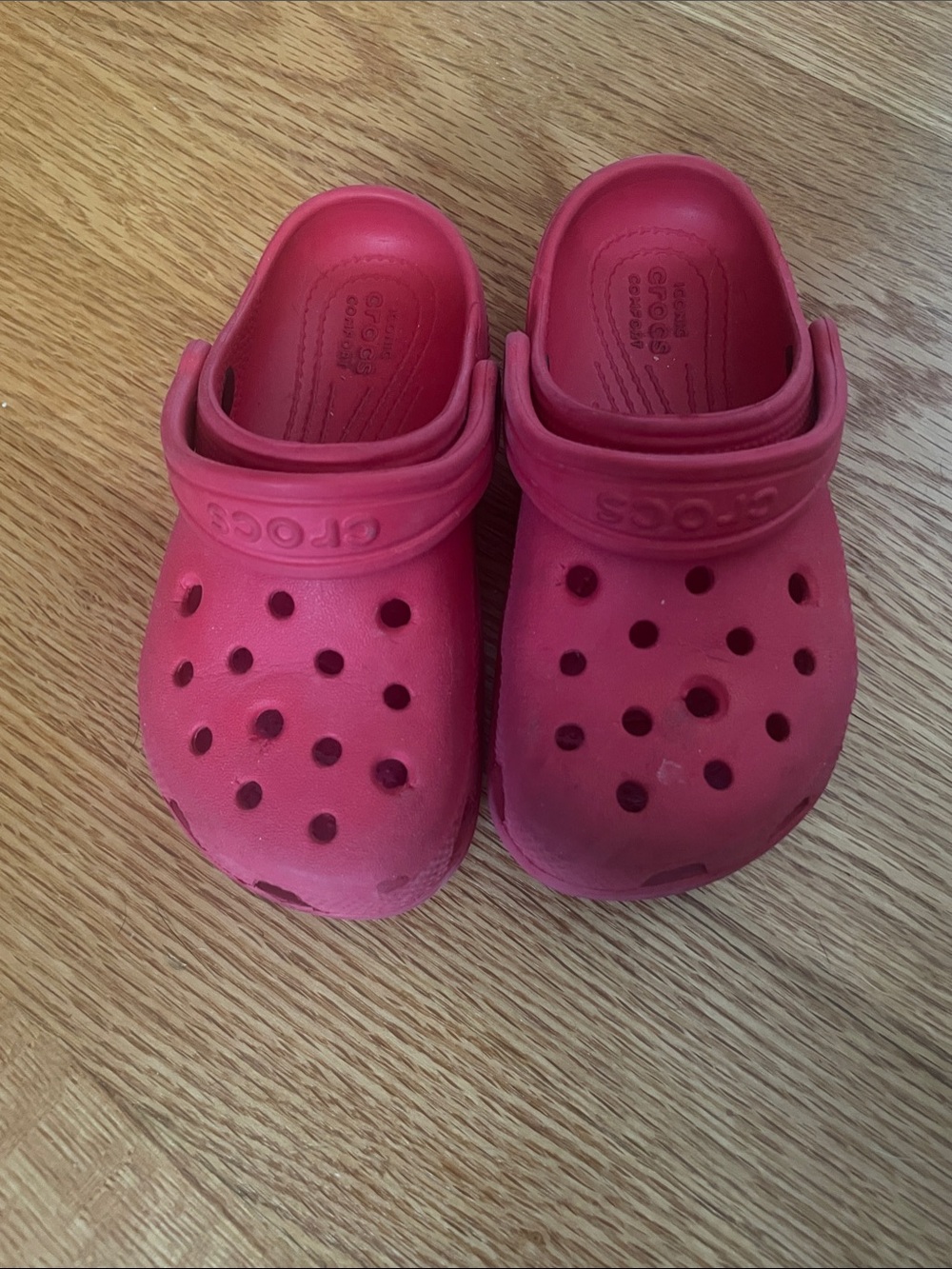 CROCS Kids Classic Clog Red